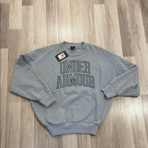 Under Armour Light Gray Crewneck Sweater